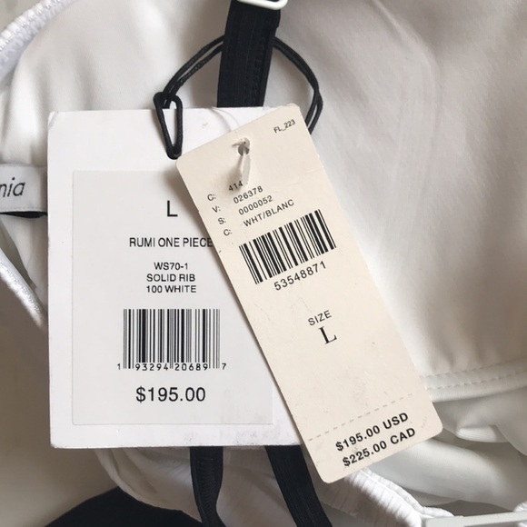 NWT Anthropologie Onia Rumi One Piece Swimsuit - Picture 4 of 4